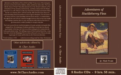 Adventures of Huckleberry Finn Audiobook CD Set - St. Clare Audio