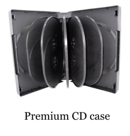 Premium CD Case - St. Clare Audio