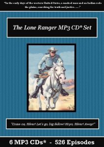 The Lone Ranger Old Time Radio Show MP3 CD Set - St. Clare Audio