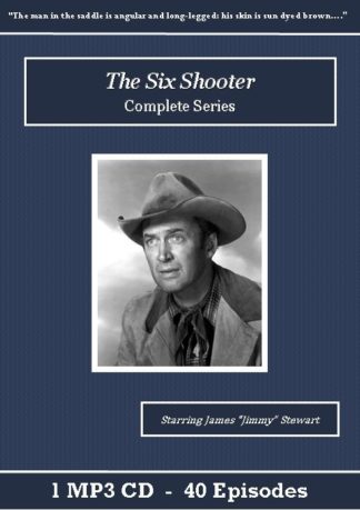 The Six Shooter Old Time Radio Show MP3 CD Set - St. Clare Audio